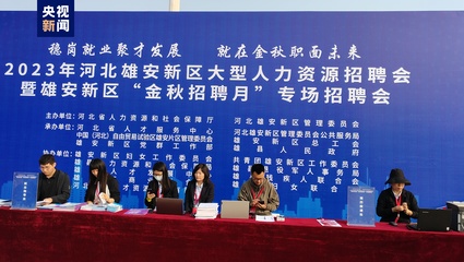 提供4200多个就业岗位雄安新区的这场招聘会请关注